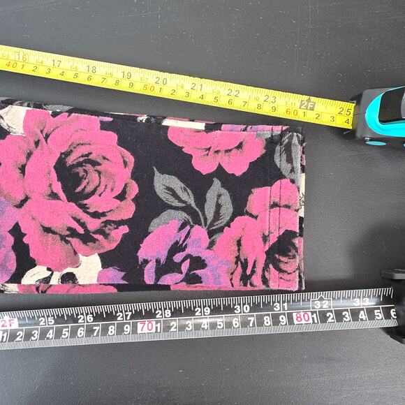 Torrid Size 0 Medium Leggings Skull Floral Whimsigoth Gothic Punk Athleisure - Picture 7 of 9